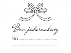 Bon upominkowy Bon upominkowy